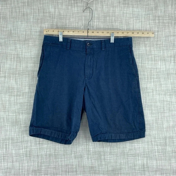 Banana Republic chino shorts Mens Size 34 blue 1945 - Picture 1 of 8
